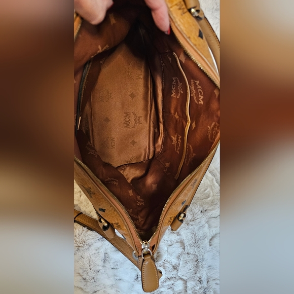 MCM Visetos 2-Way Shoulder Bag  - Picture 12 of 16